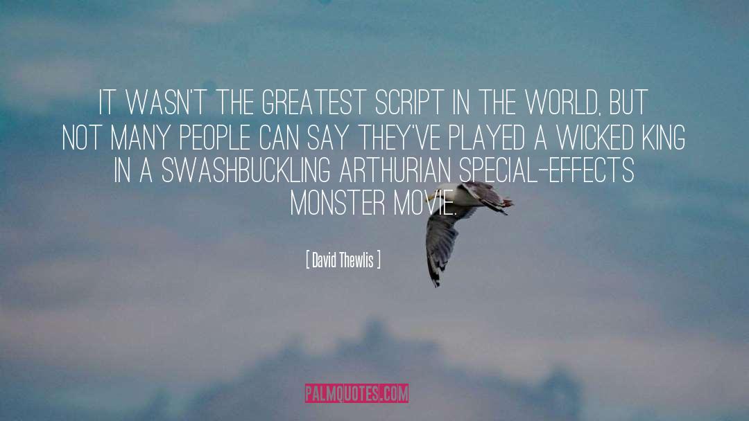 Monster Movie quotes by David Thewlis