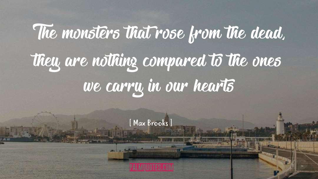 Monsters 101 quotes by Max Brooks