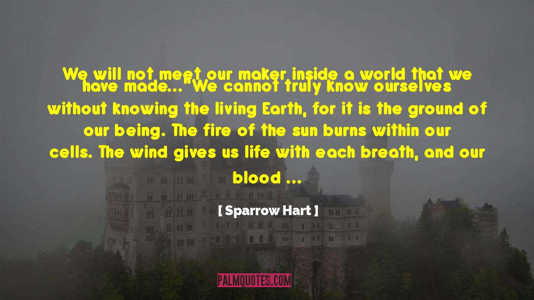 Monsters Living Inside Us quotes by Sparrow Hart