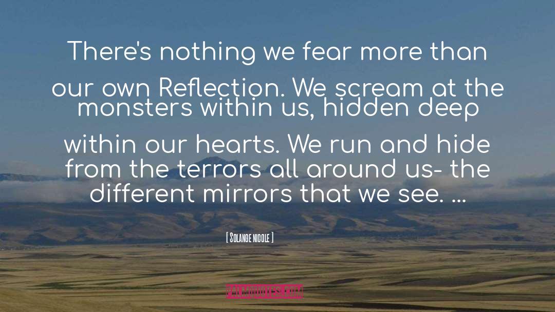 Monsters Within quotes by Solange Nicole