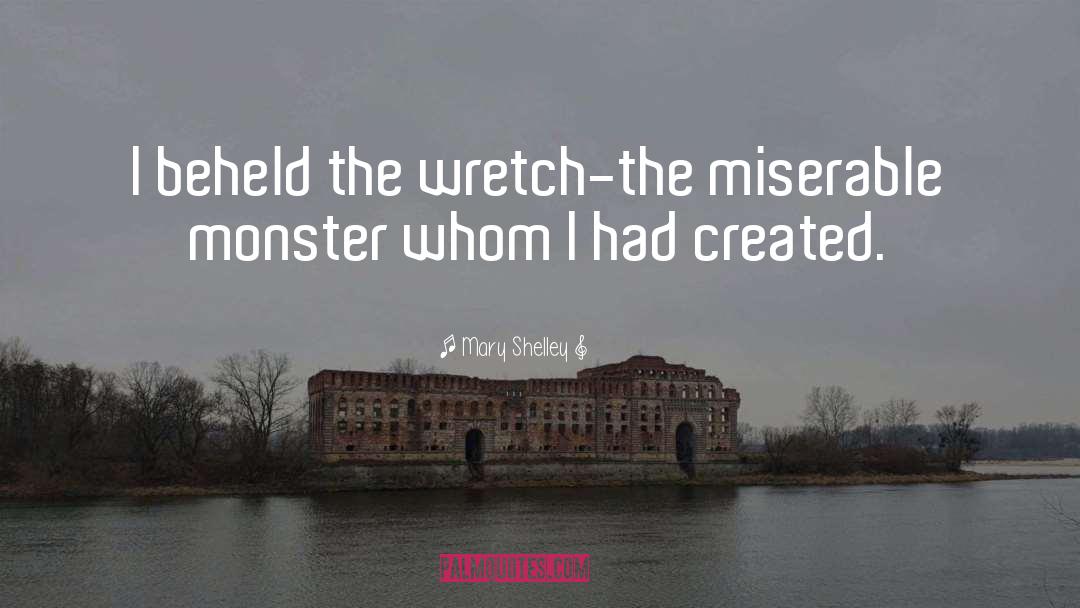 Monsters Within quotes by Mary Shelley