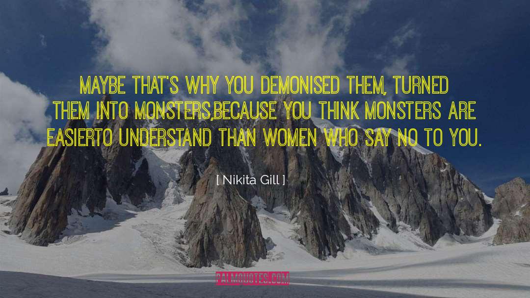 Monsters Within quotes by Nikita Gill