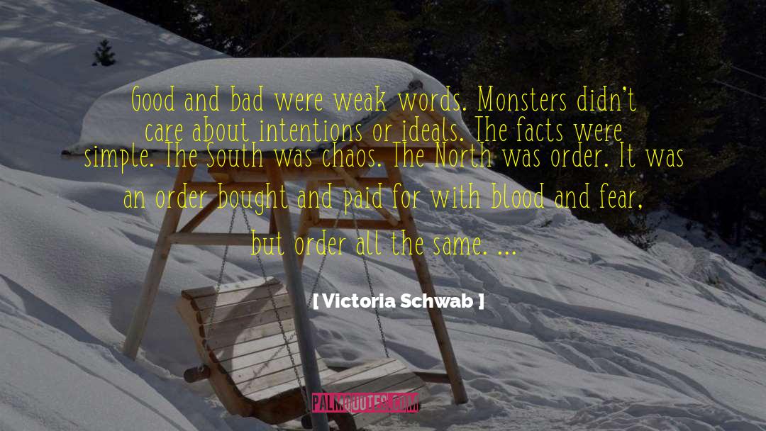Monsters Within quotes by Victoria Schwab