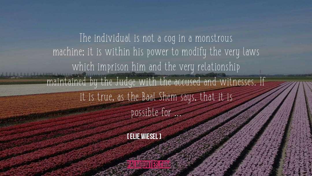 Monstrous quotes by Elie Wiesel