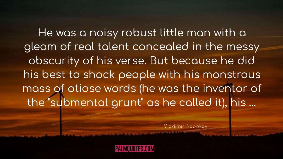 Monstrous quotes by Vladimir Nabokov