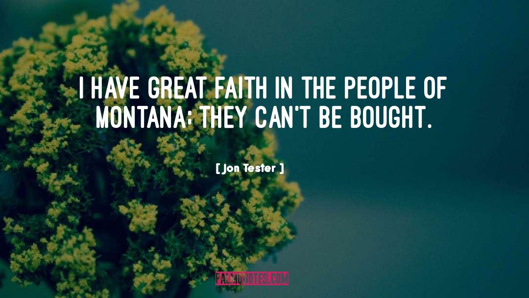 Montana quotes by Jon Tester
