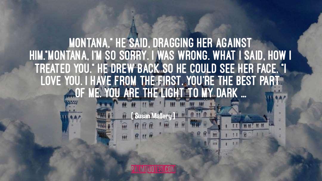 Montana quotes by Susan Mallery