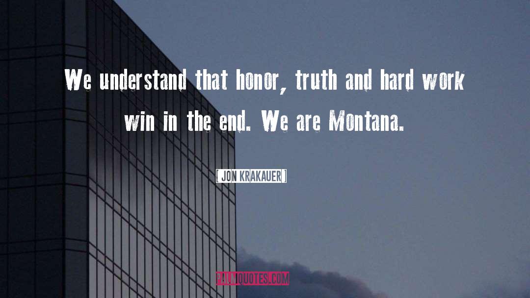 Montana quotes by Jon Krakauer