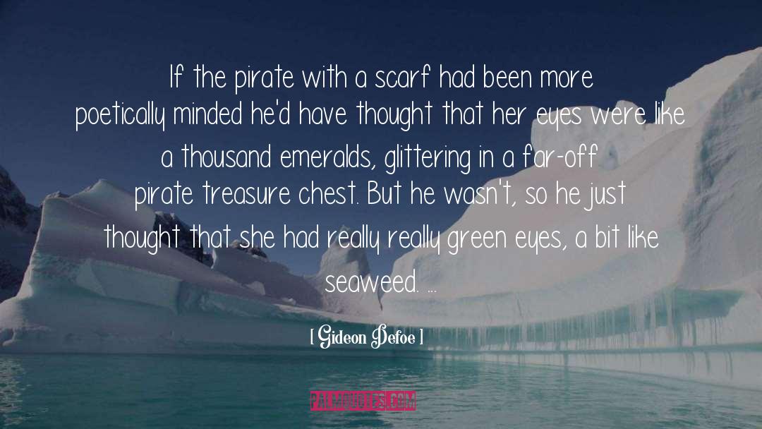 Montbar Pirate quotes by Gideon Defoe