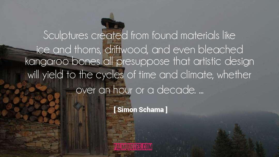 Monthly Cycles quotes by Simon Schama