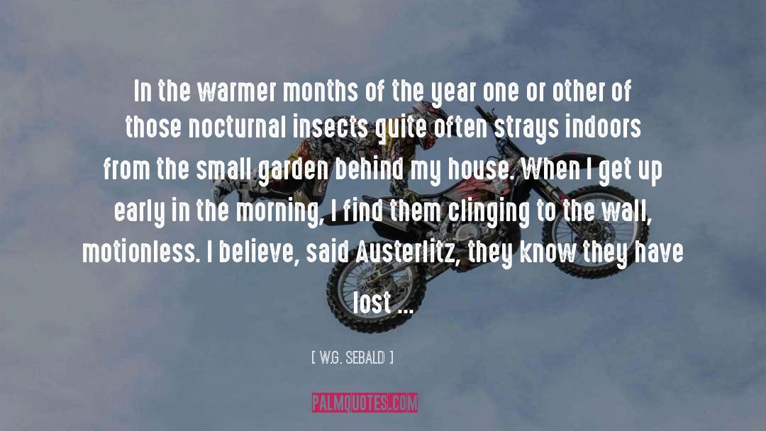 Months Of The Year quotes by W.G. Sebald