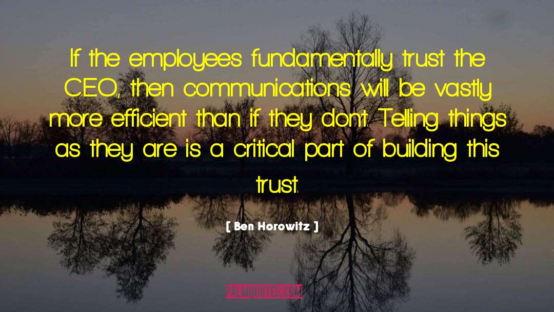 Montjuic Communications quotes by Ben Horowitz