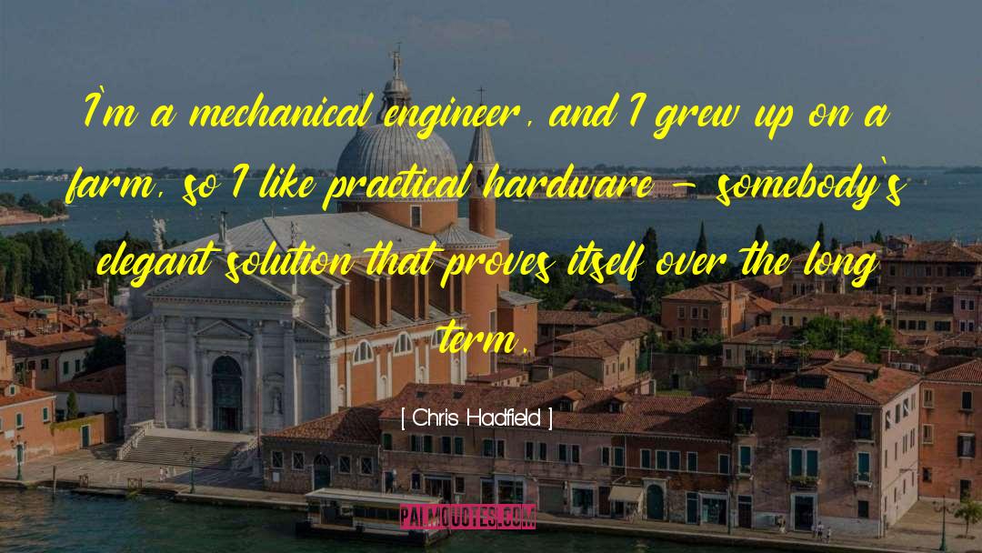 Montney Hardware quotes by Chris Hadfield