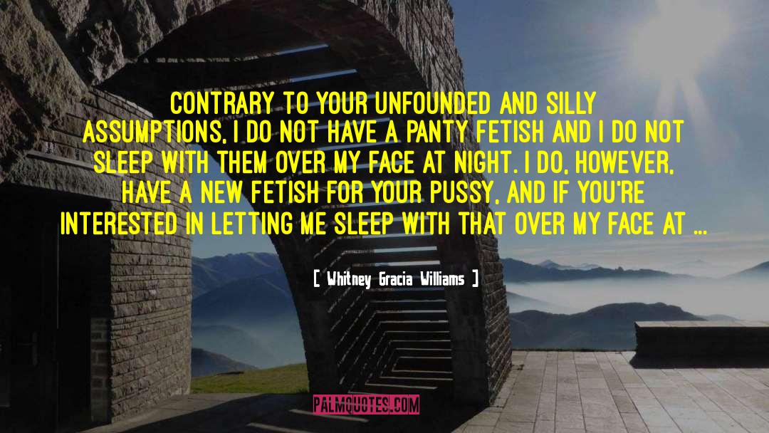 Montrae Williams quotes by Whitney Gracia Williams