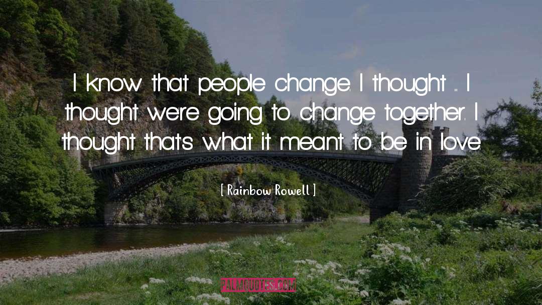 Mood Change quotes by Rainbow Rowell