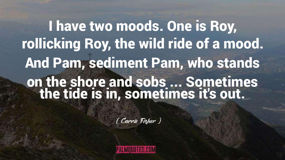 Moods quotes by Carrie Fisher