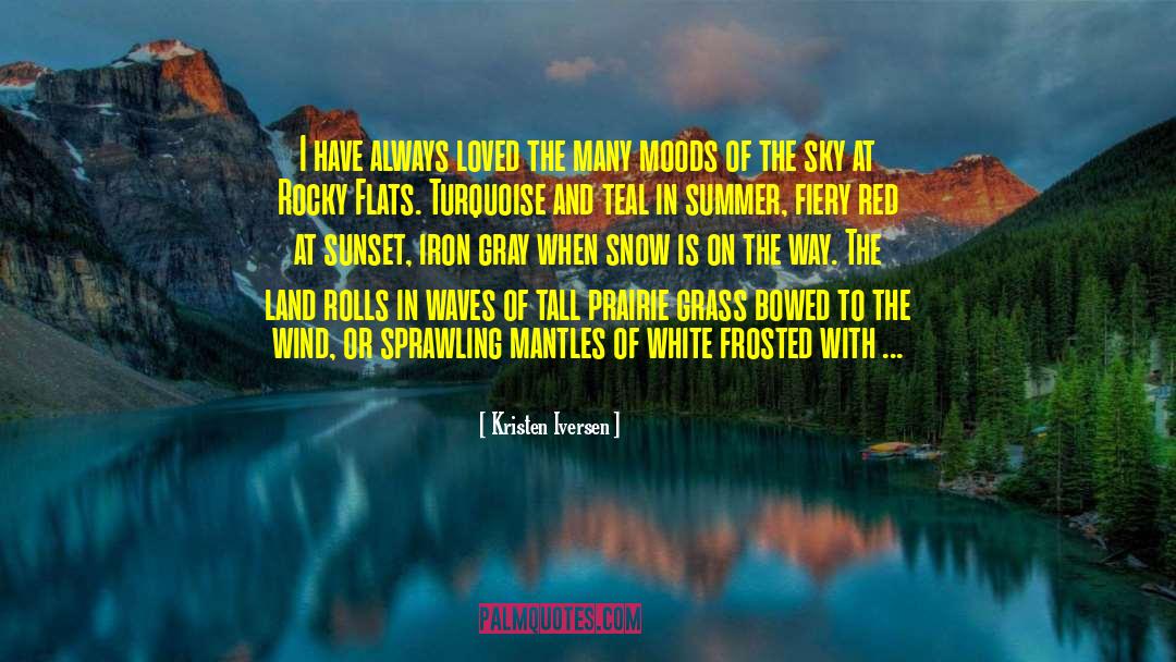 Moods quotes by Kristen Iversen
