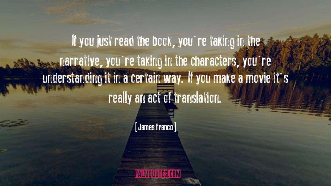 Moomintrolls Book quotes by James Franco