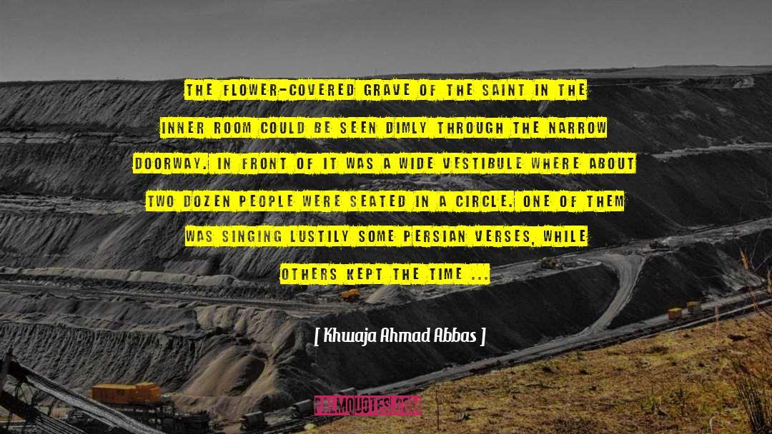 Moon Circle quotes by Khwaja Ahmad Abbas