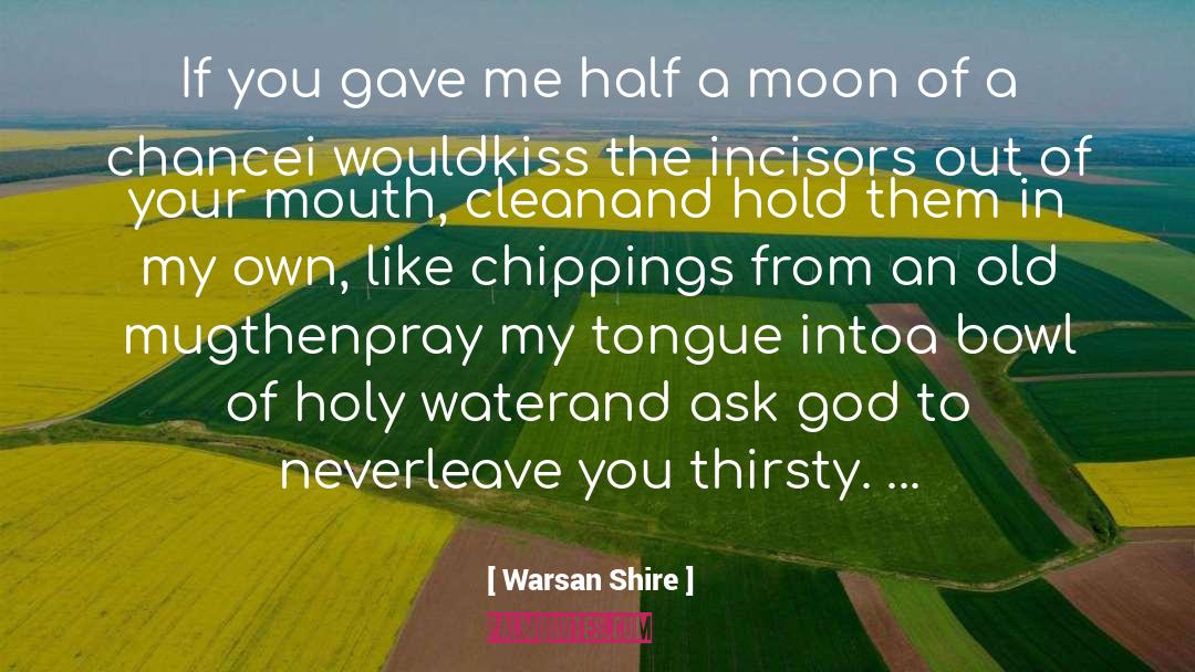 Moon Goddess quotes by Warsan Shire