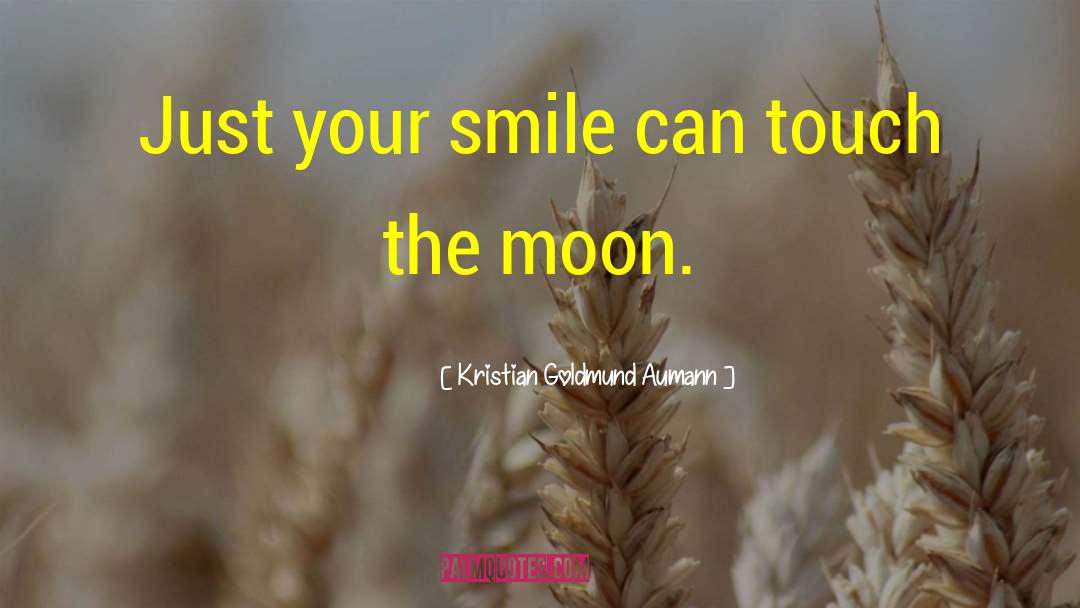 Moon Love quotes by Kristian Goldmund Aumann