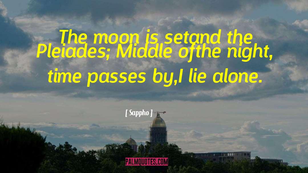 Moon Night quotes by Sappho