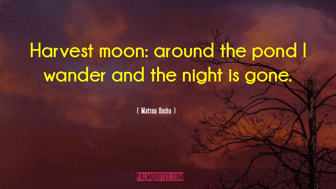 Moon Night quotes by Matsuo Basho