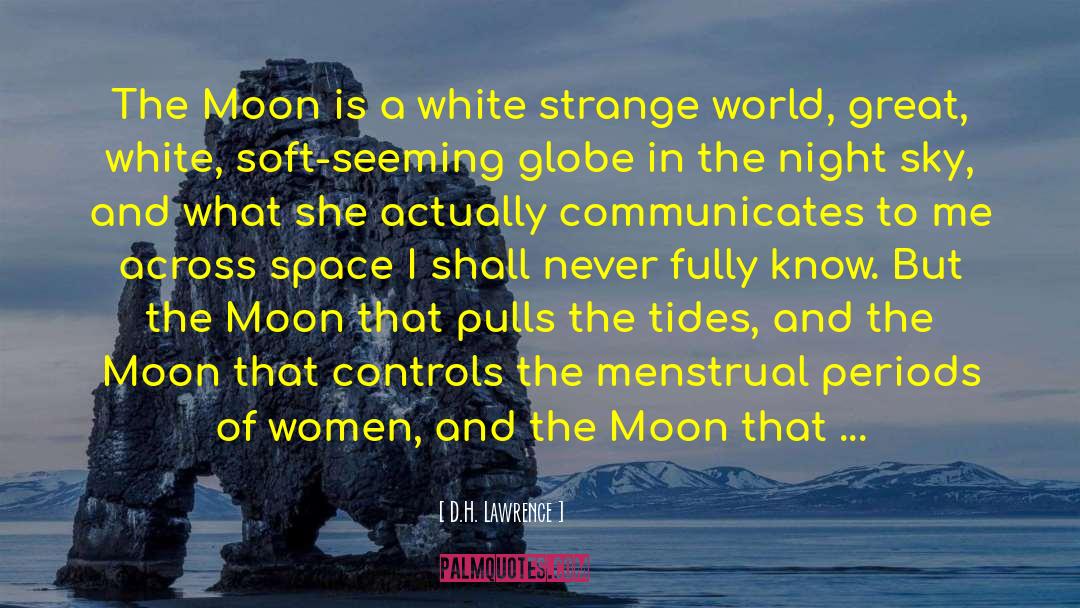 Moon Night quotes by D.H. Lawrence