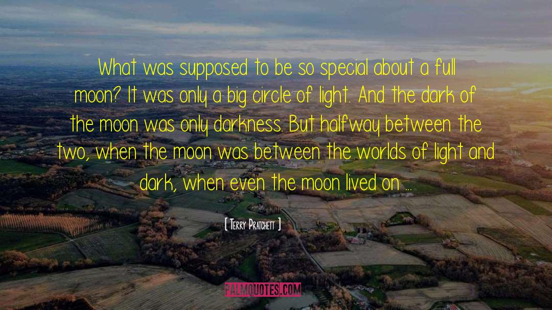 Moon Pic quotes by Terry Pratchett