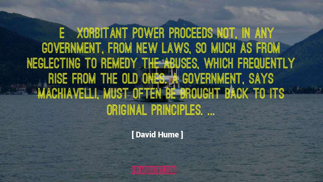 Moon Power quotes by David Hume
