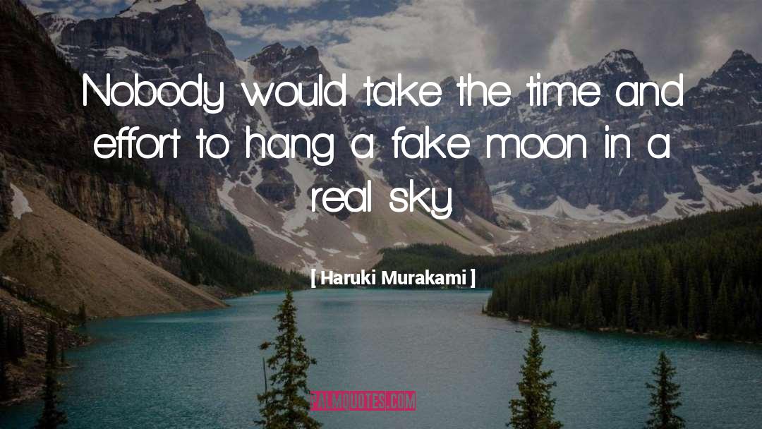 Moon Time Lapse quotes by Haruki Murakami