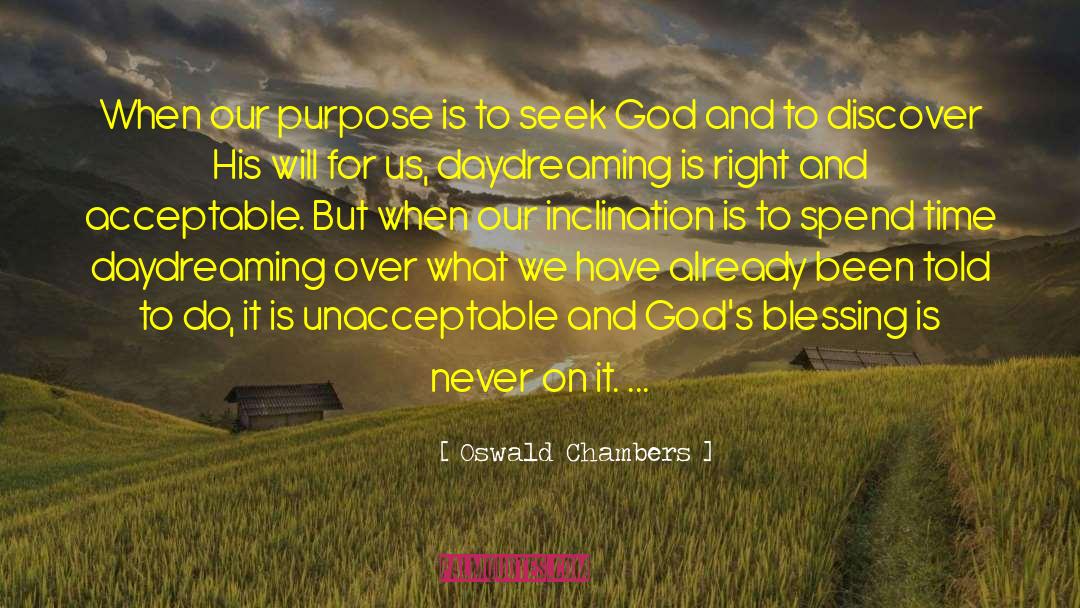 Moonage Daydream quotes by Oswald Chambers