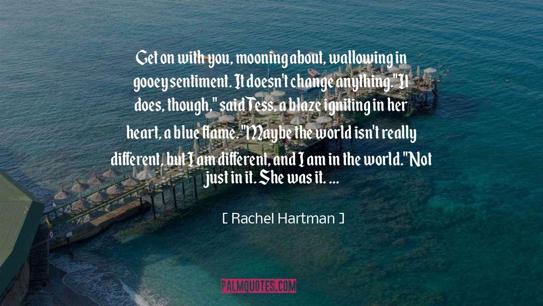 Mooning quotes by Rachel Hartman