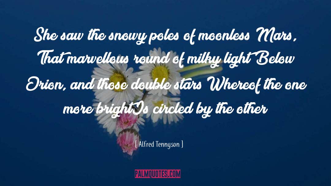 Moonless quotes by Alfred Tennyson