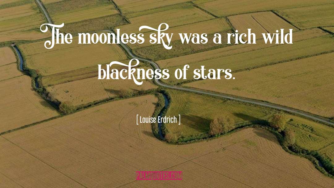 Moonless quotes by Louise Erdrich