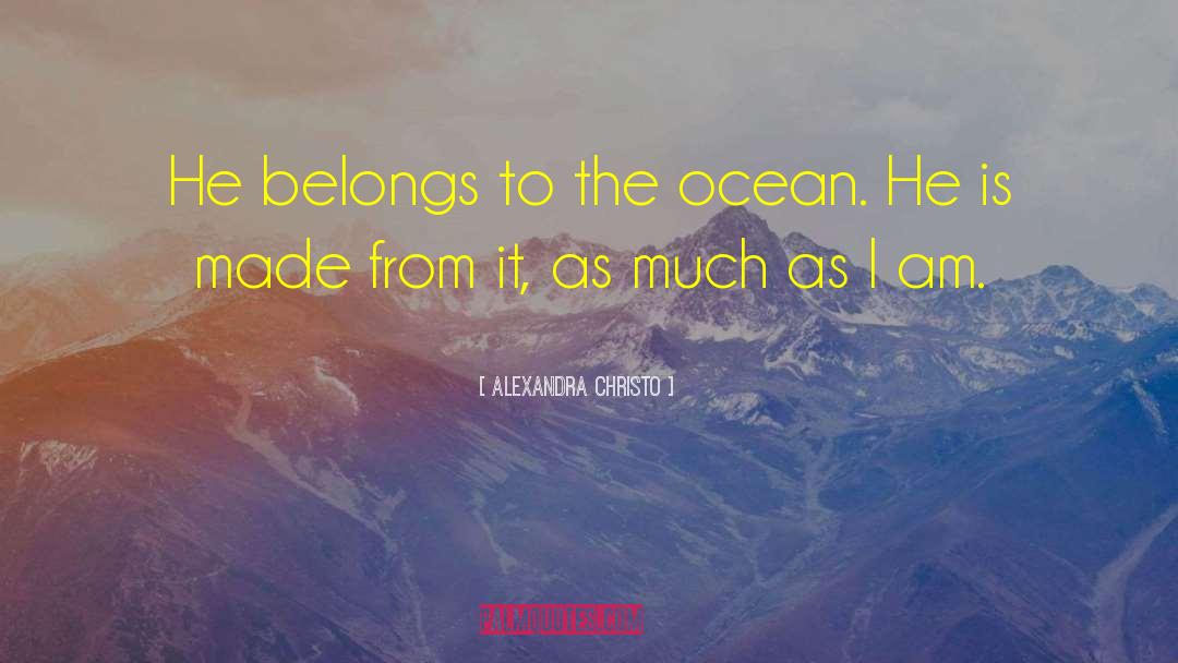 Moonlight Ocean quotes by Alexandra Christo