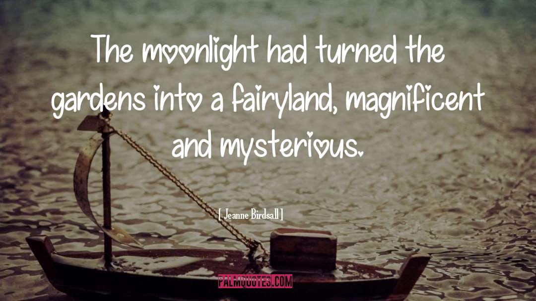 Moonlight Wars quotes by Jeanne Birdsall
