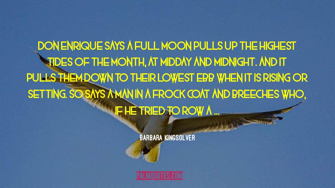 Moonlit Sky quotes by Barbara Kingsolver