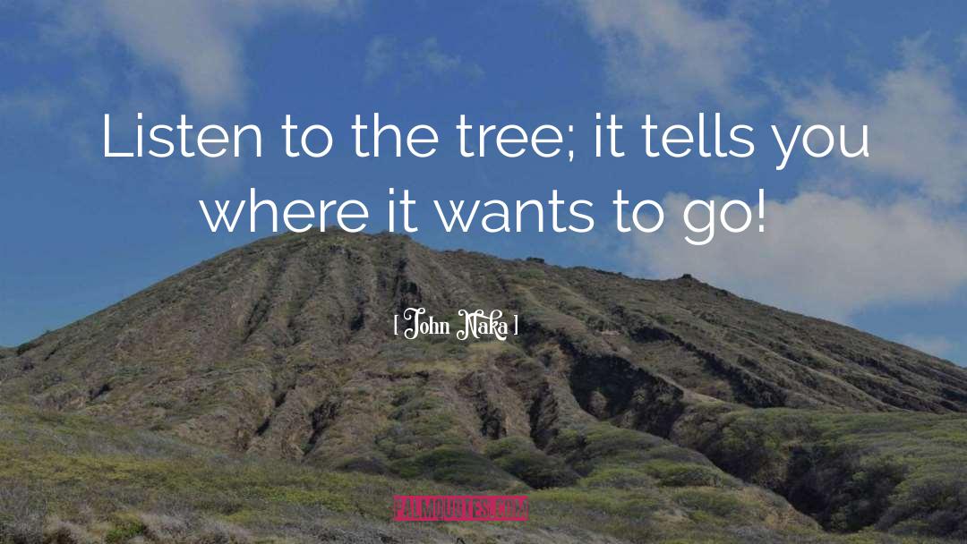 Moonlit Tree quotes by John Naka