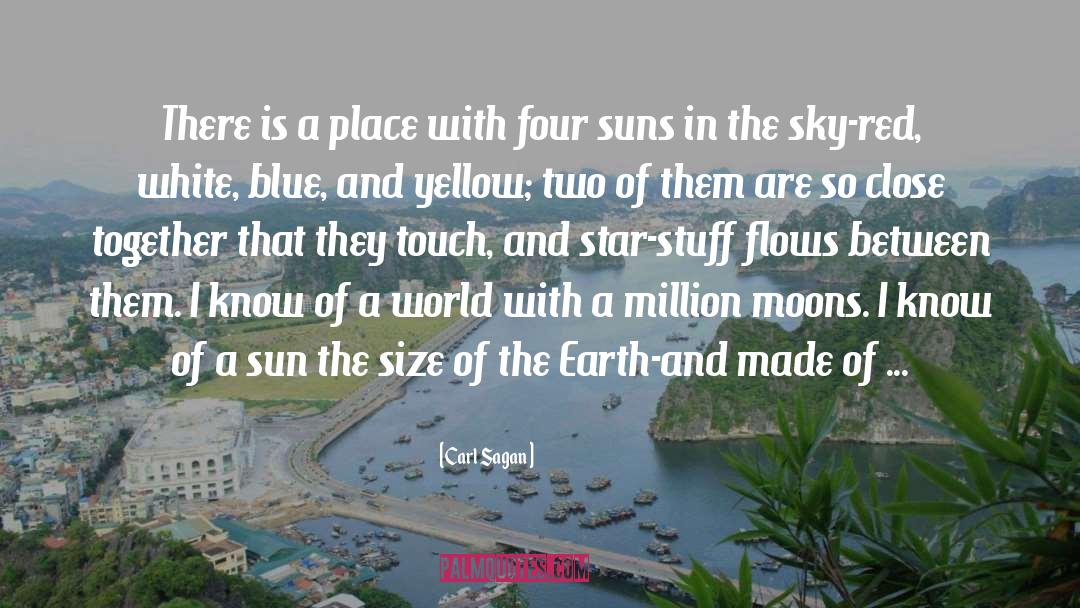 Moons quotes by Carl Sagan
