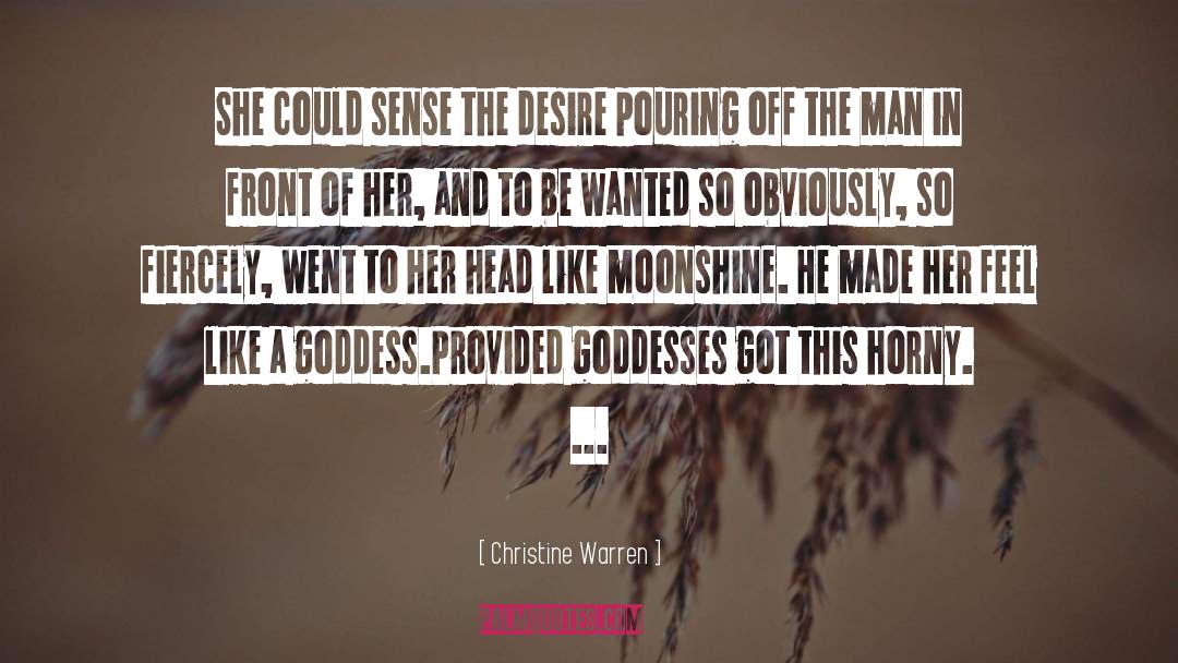 Moonshine quotes by Christine Warren