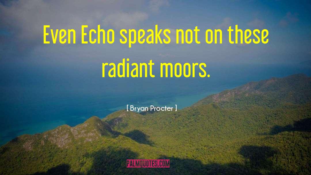 Moors quotes by Bryan Procter