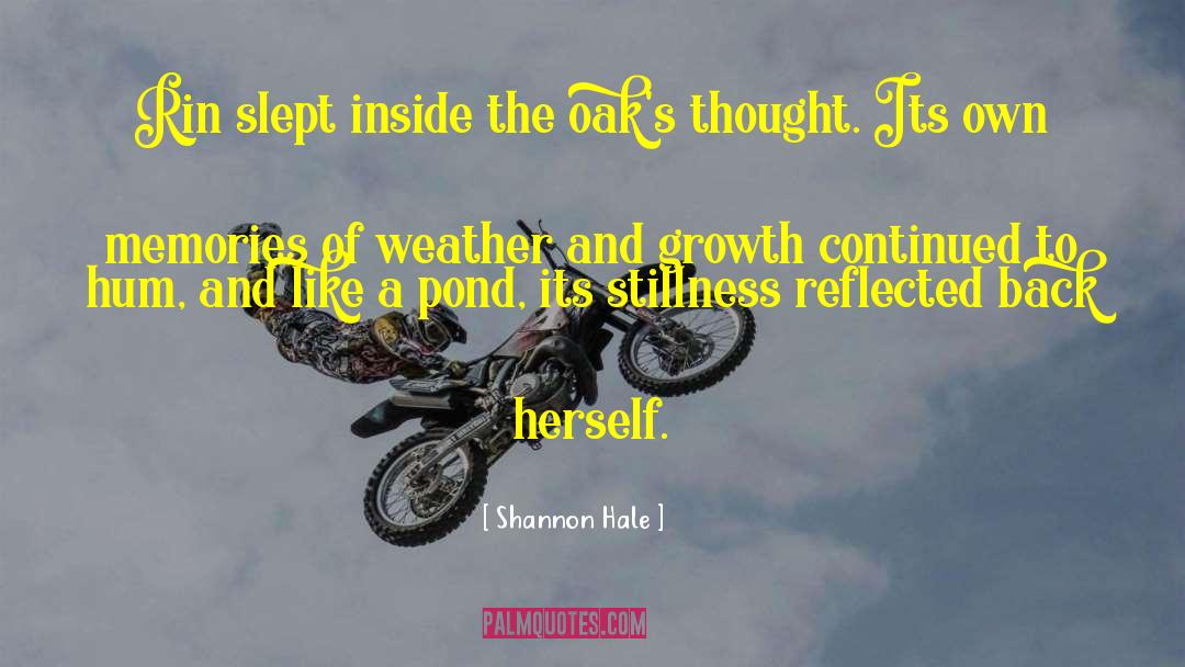 Moraira Weather quotes by Shannon Hale