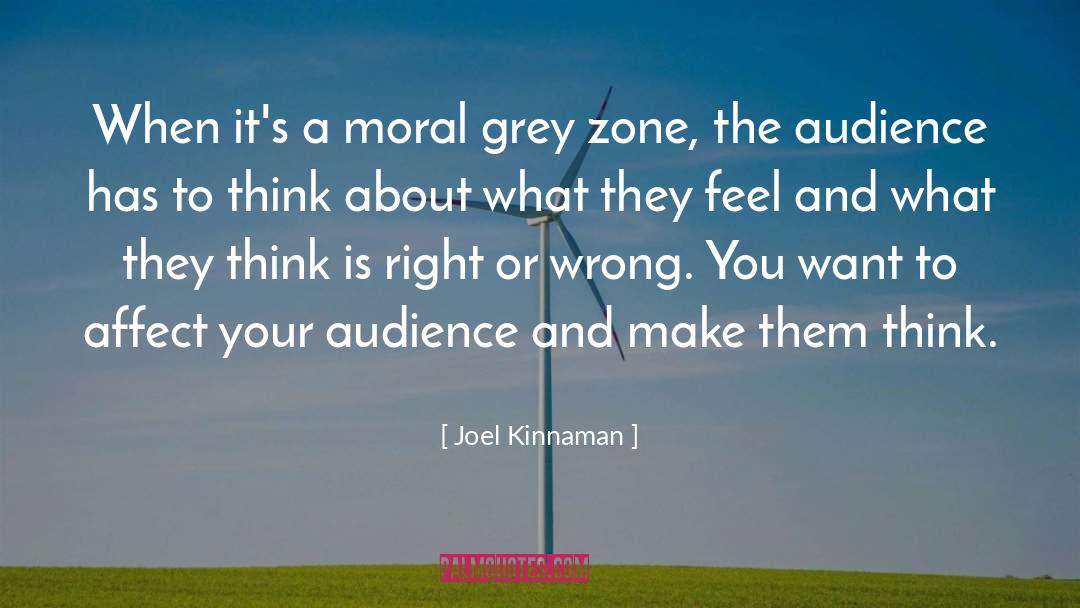 Moral Absolutism quotes by Joel Kinnaman