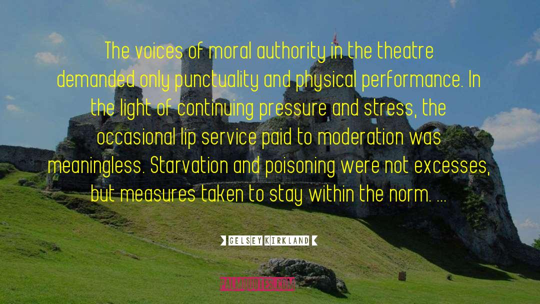 Moral Authority quotes by Gelsey Kirkland