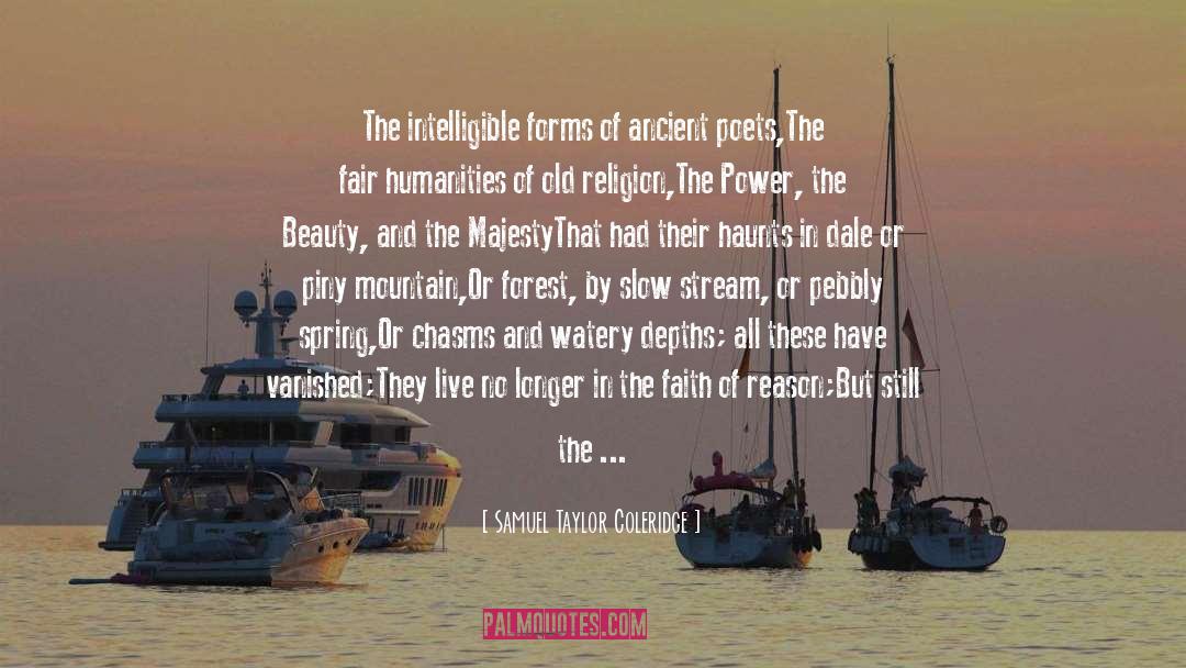 Moral Beauty quotes by Samuel Taylor Coleridge