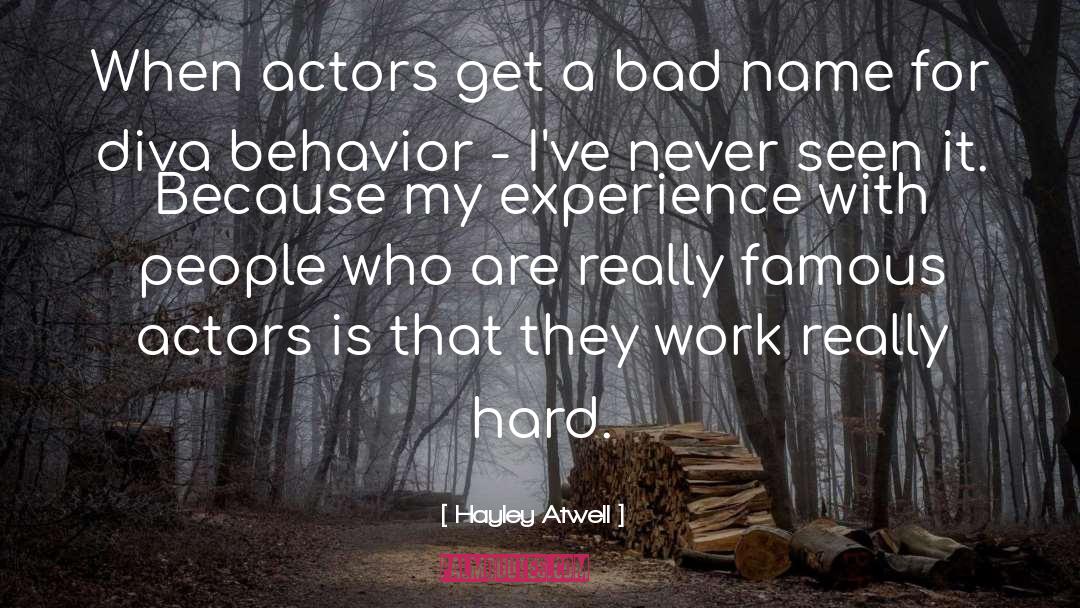 Moral Behavior quotes by Hayley Atwell