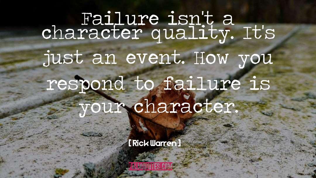 Moral Character quotes by Rick Warren