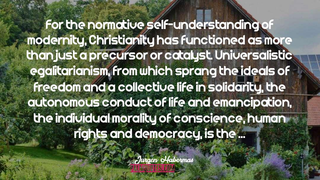 Moral Conscience quotes by Jurgen Habermas