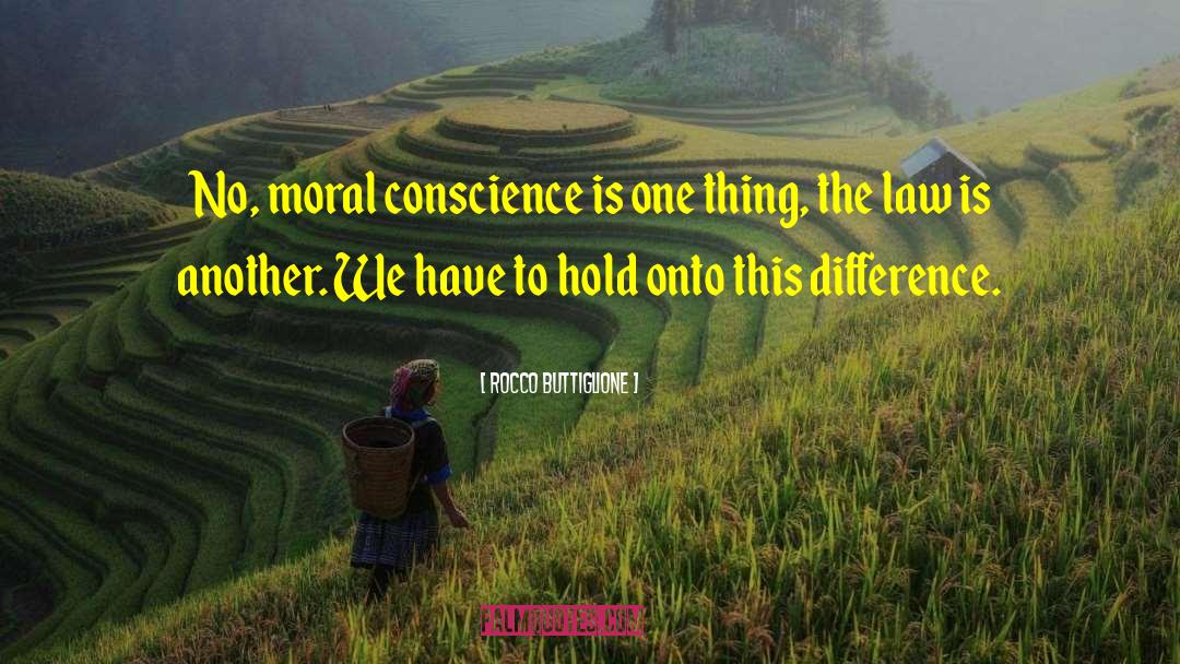 Moral Conscience quotes by Rocco Buttiglione